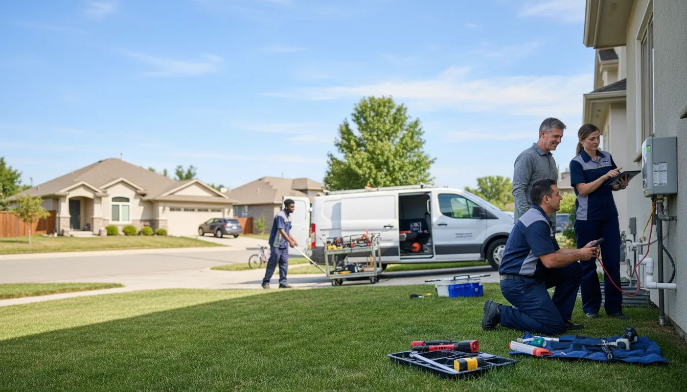 Tankless water heater service in Spencer, IA
